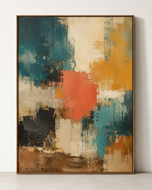 Organic Blush Abstract | A Madya Putra